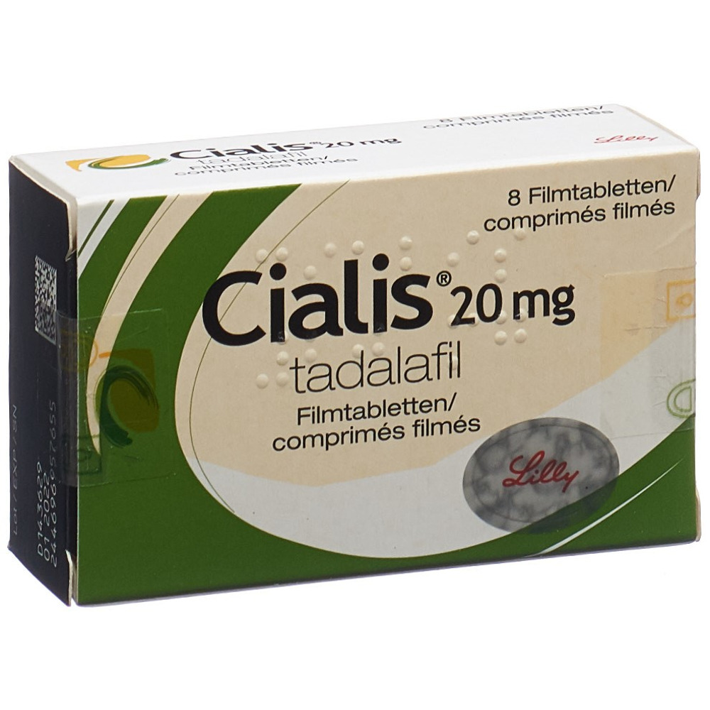 Cialis 20 mg, comprimés pelliculés