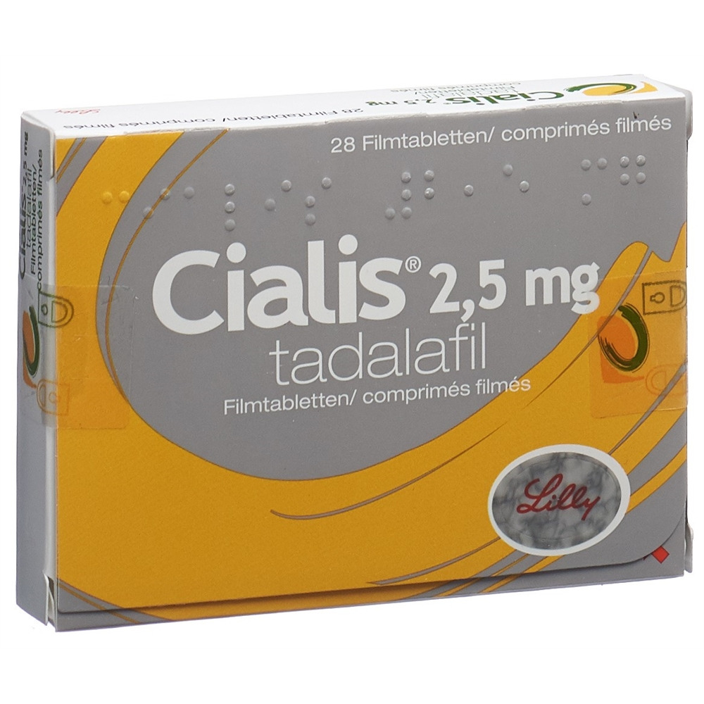 CIALIS cpr pell 2.5 mg 28 pce