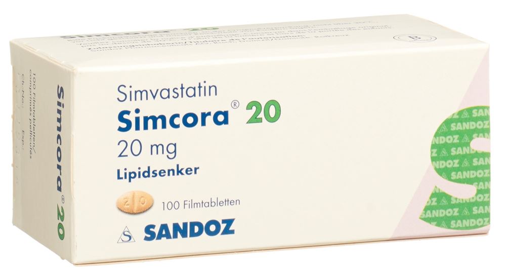 Simcora 20, Filmtabletten