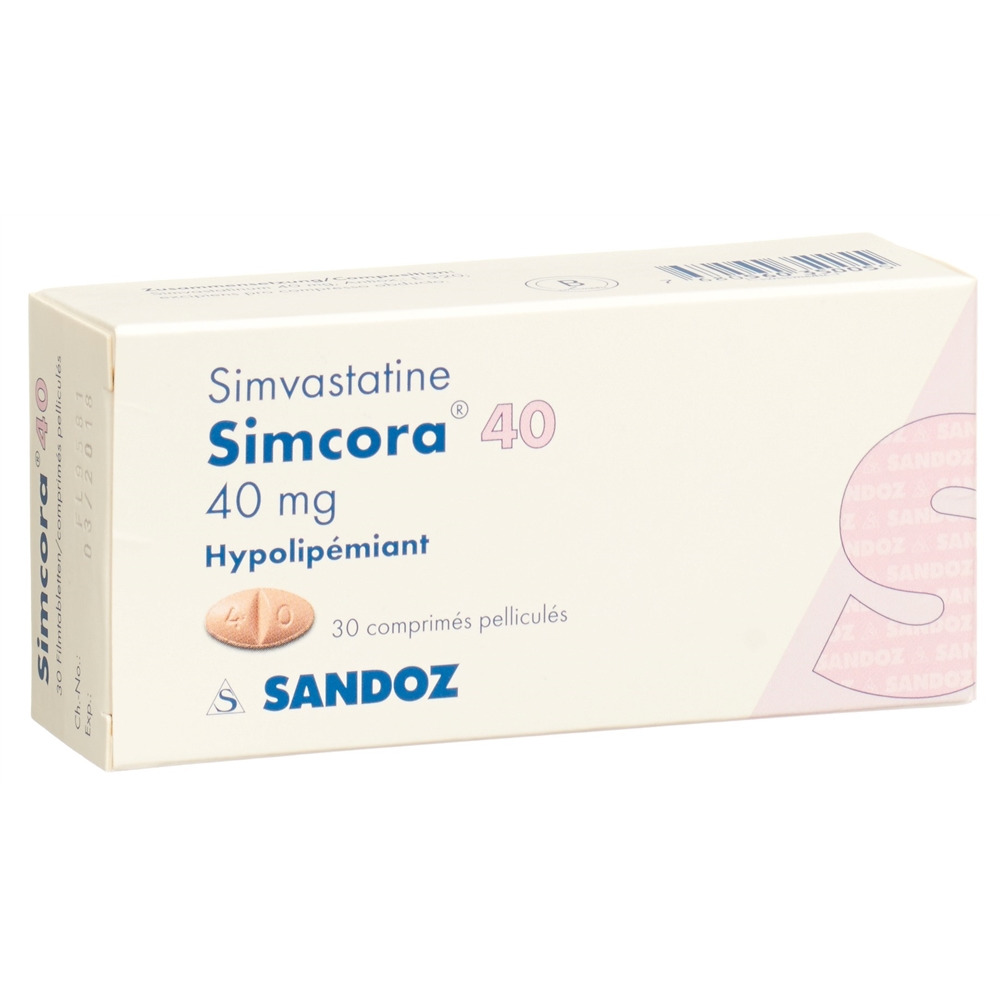 Simcora 40, Filmtabletten