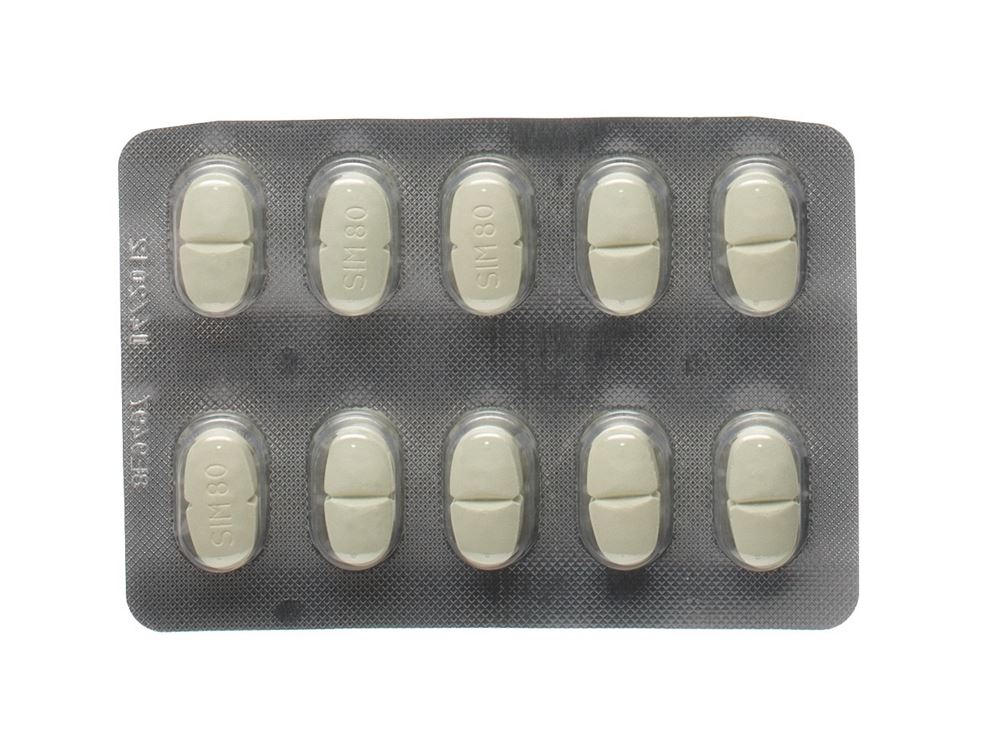 Simcora 80, Filmtabletten