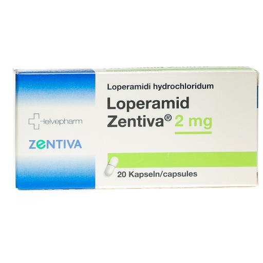 LOPERAMID Zentiva caps 2 mg 20 pce