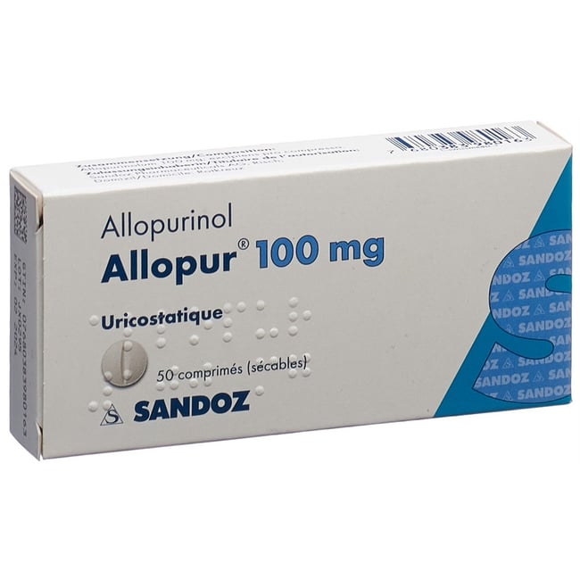 ALLOPURINOL Zentiva cpr 100 mg 50 pce