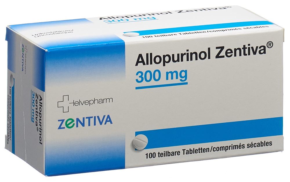 ALLOPURINOL Zentiva cpr 300 mg 100 pce