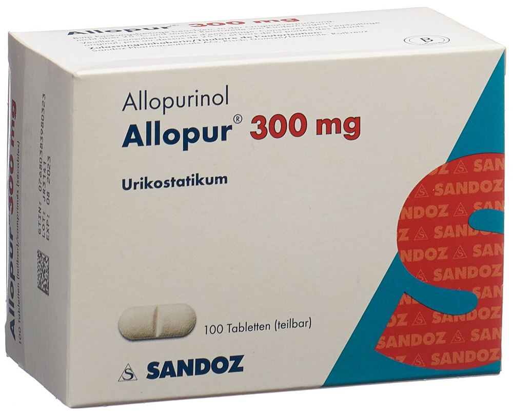 ALLOPURINOL Zentiva cpr 300 mg 100 pce