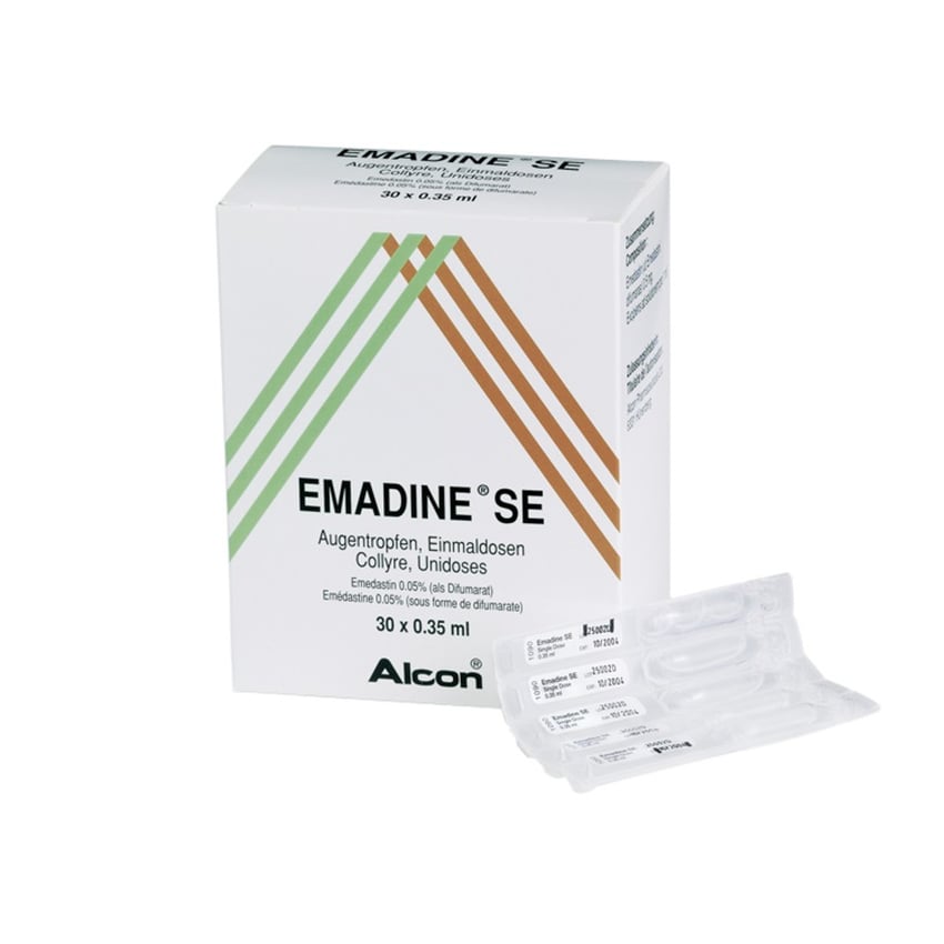 EMADINE SE gtt opht 30 monodos 0.35 ml