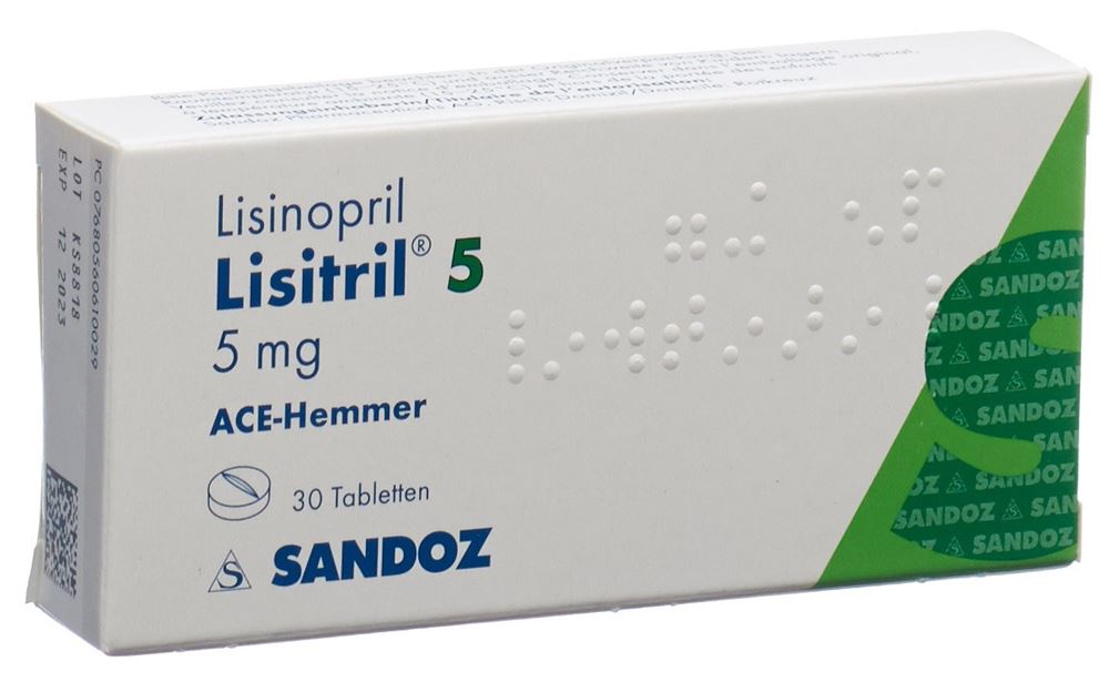 Lisitril 5, Tabletten