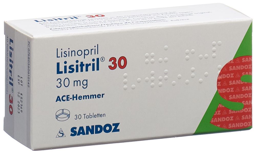 Lisitril 30, Tabletten