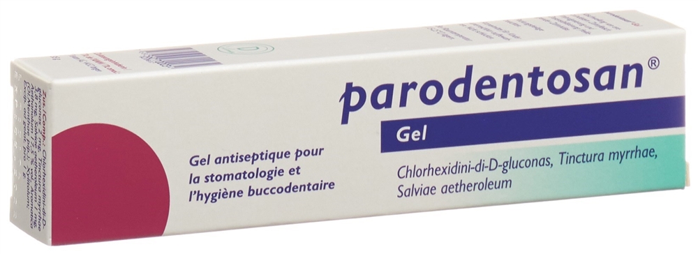 Parodentosan Gel, Gel zur Anwendung in der Mundhöhle