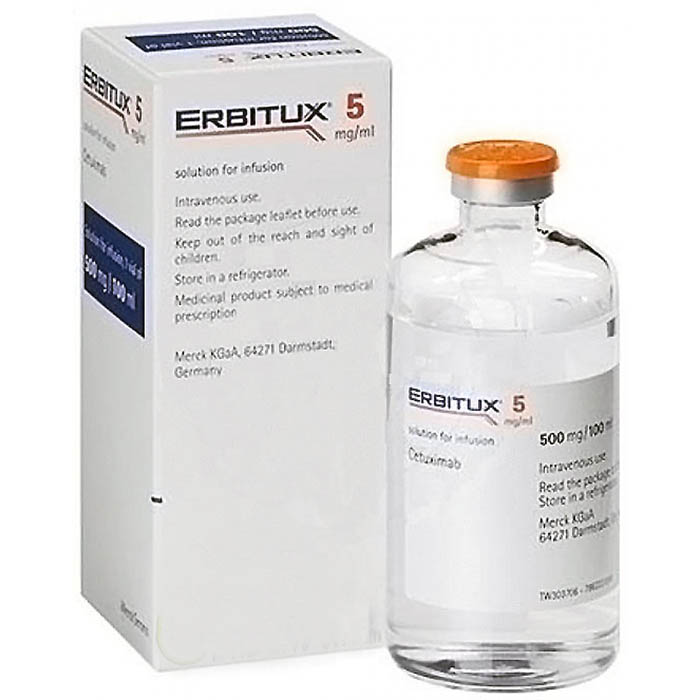 ERBITUX sol perf 500 mg/100ml flac 100 ml