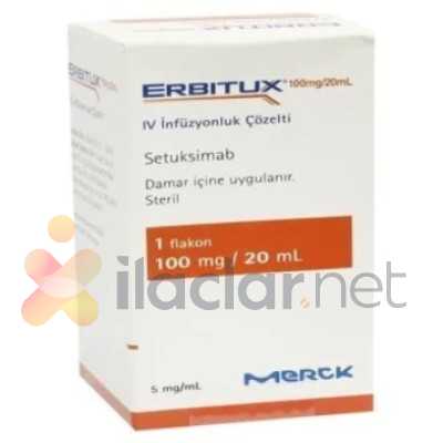 ERBITUX sol perf 100 mg/20ml flac 20 ml