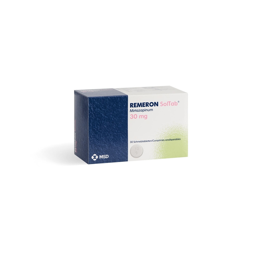 Remeron SolTab 30 mg, Schmelztabletten