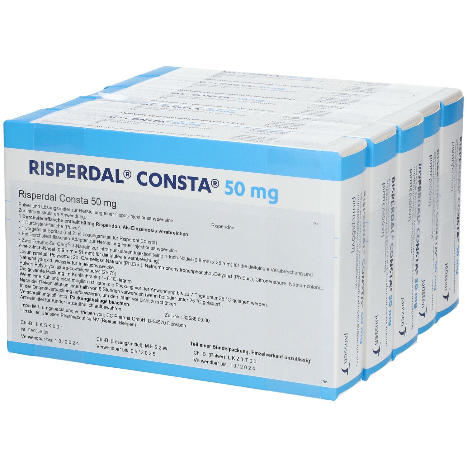 RISPERDAL CONSTA subst sèche 50 mg c sol kit inj