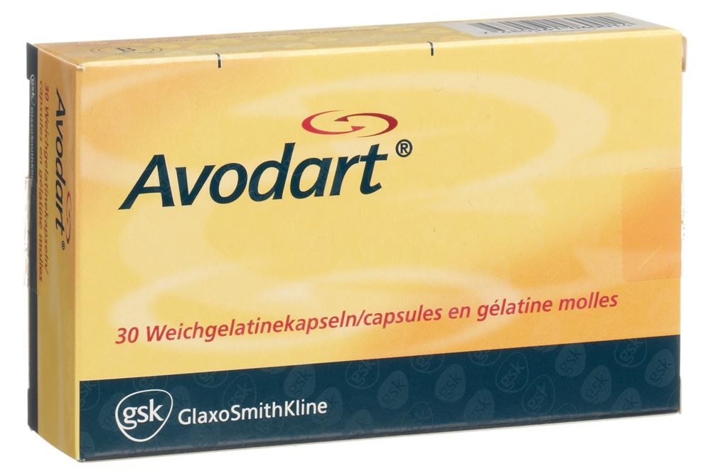 AVODART caps moll 0.5 mg 30 pce