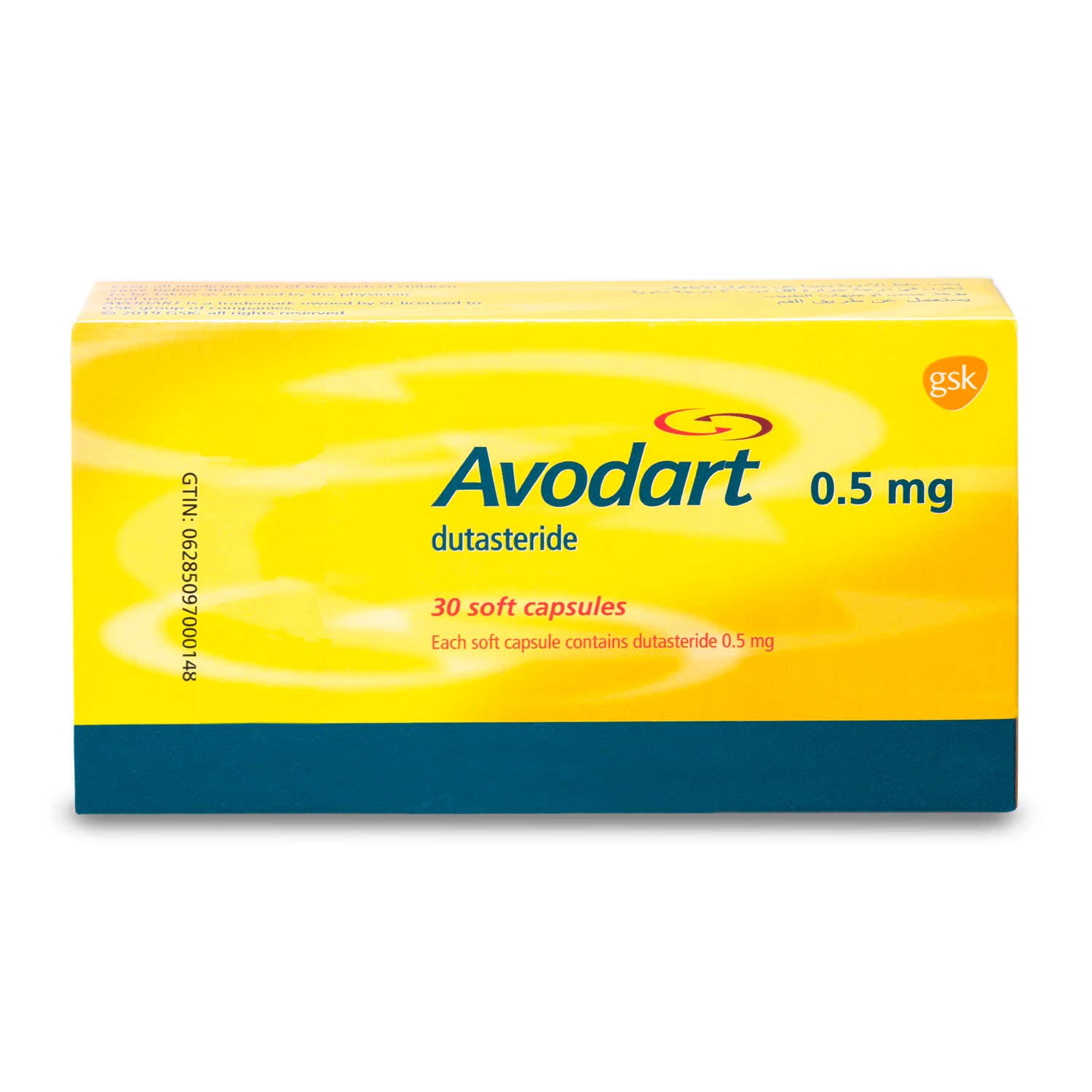 AVODART caps moll 0.5 mg 30 pce