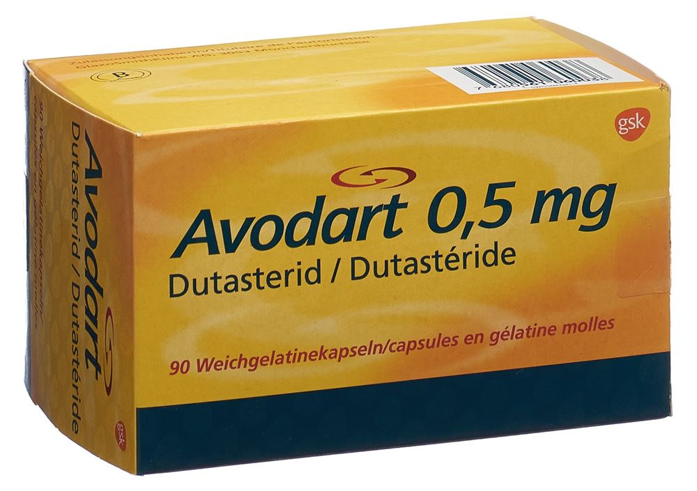 AVODART caps moll 0.5 mg 90 pce