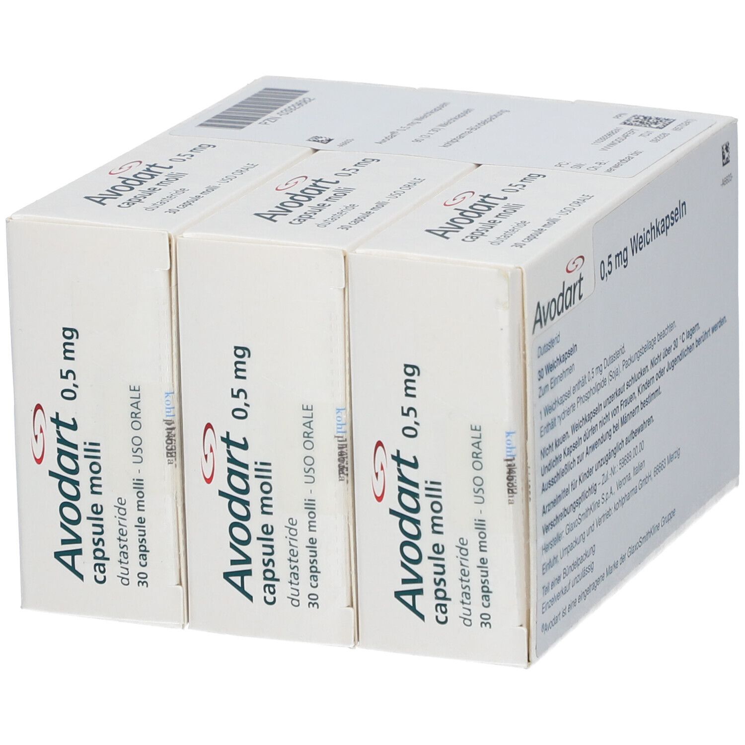 AVODART caps moll 0.5 mg 90 pce