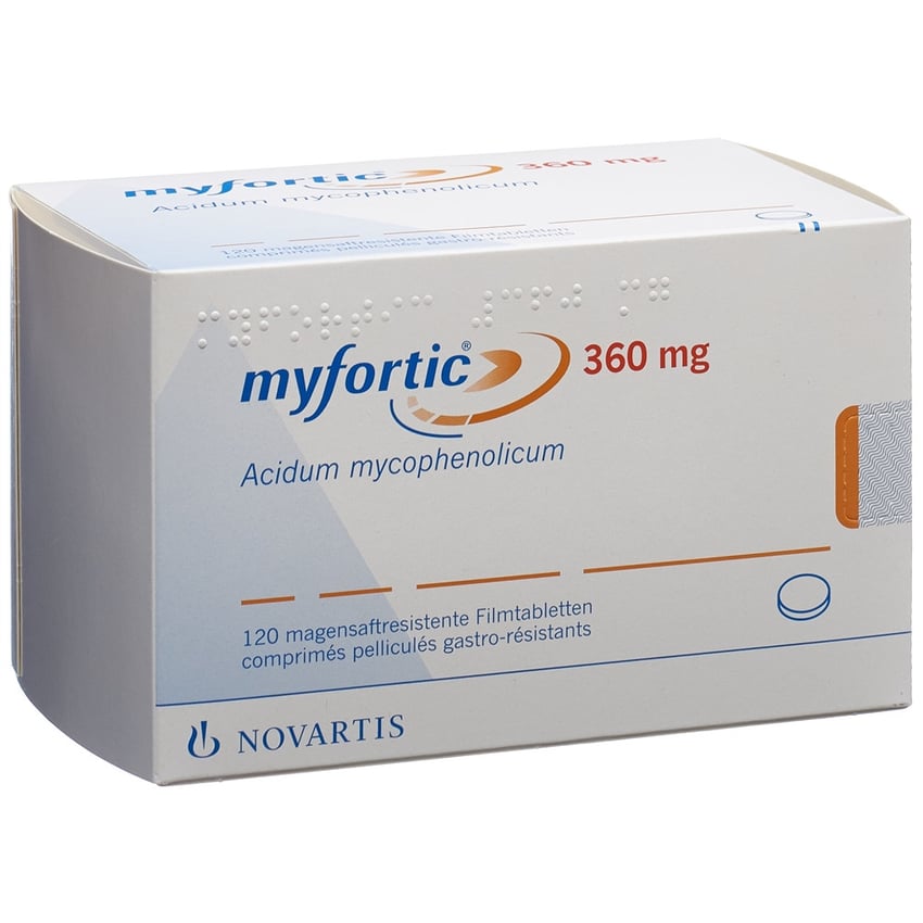 MYFORTIC cpr pell 360 mg 120 pce
