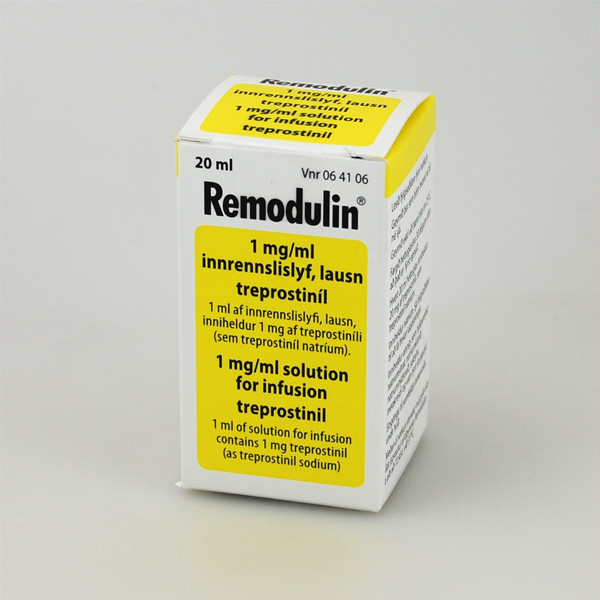 REMODULIN sol perf 1 mg/ml flac 20 ml