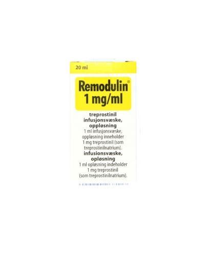 REMODULIN sol perf 1 mg/ml flac 20 ml