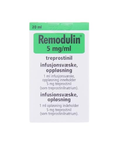 REMODULIN sol perf 5 mg/ml flac 20 ml