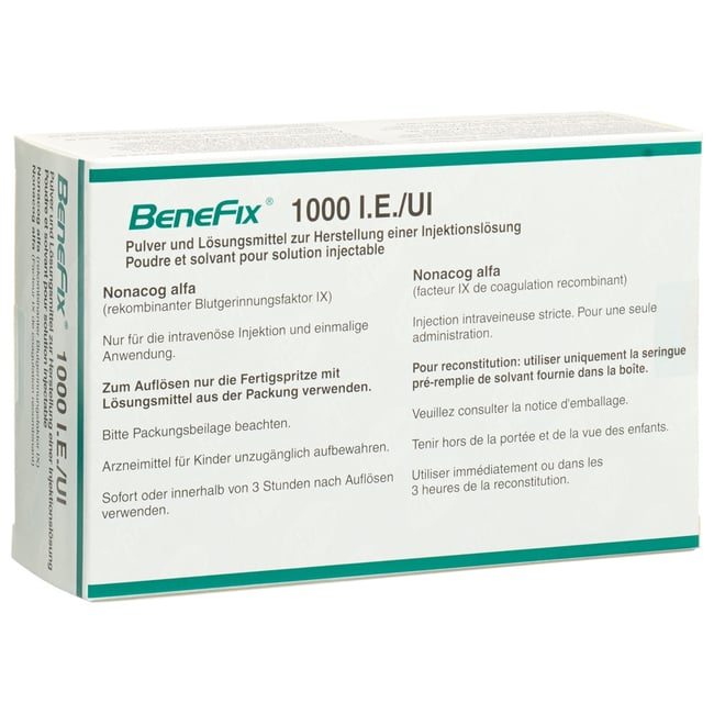 CEPROTIN subst sèche 1000 UI c solv flac
