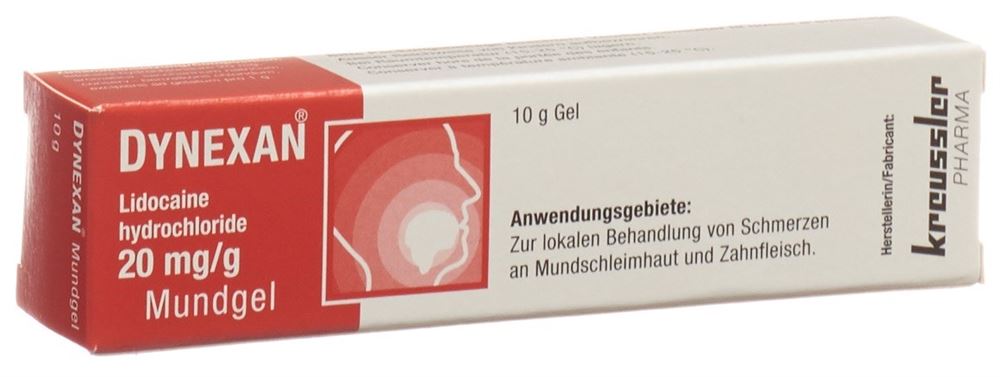 Dynexan Mundgel, Gel zur Anwendung in der Mundhöhle