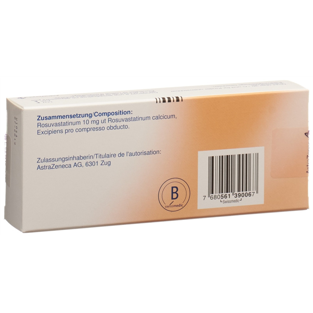 Crestor 10 mg, Filmtabletten