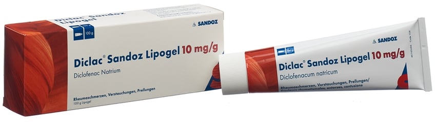 DICLAC Sandoz lipogel 10 mg/g tb 100 g