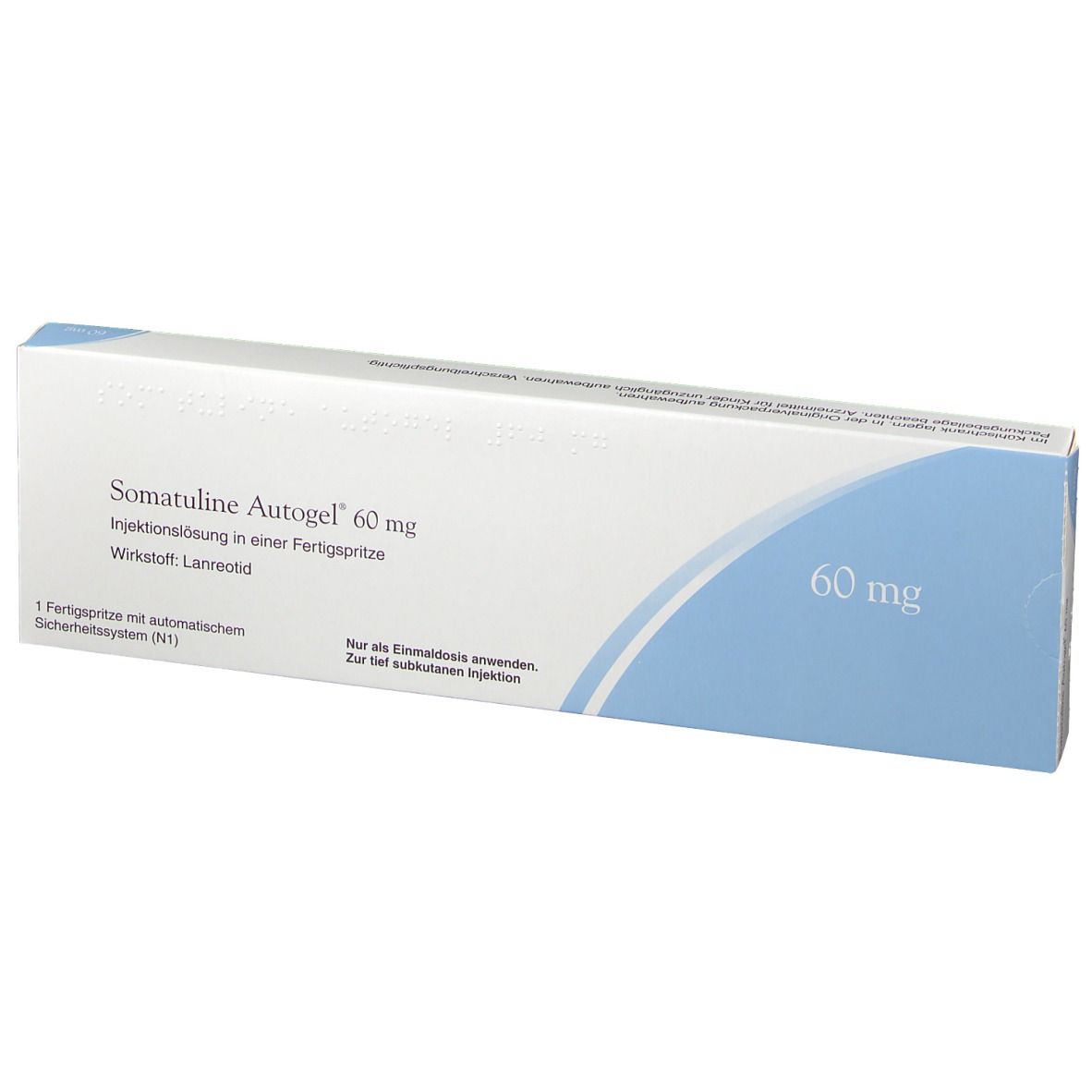 SOMATULINE AUTOGEL sol inj 60 mg système sécurité
