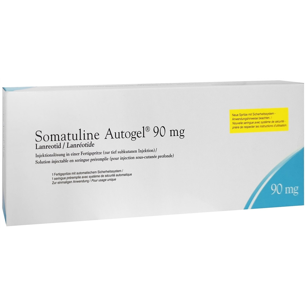 SOMATULINE AUTOGEL sol inj 90 mg système sécurité