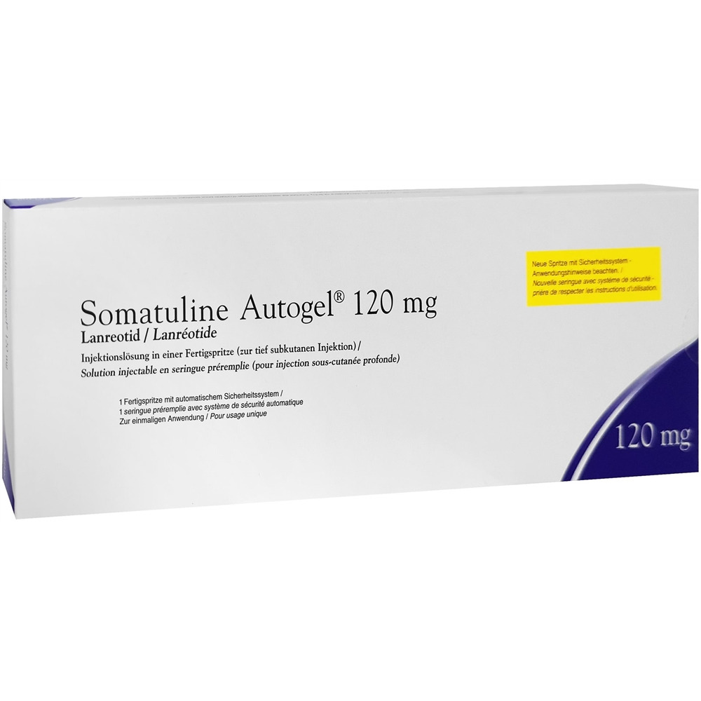 SOMATULINE AUTOGEL sol inj 120 mg système sécurité