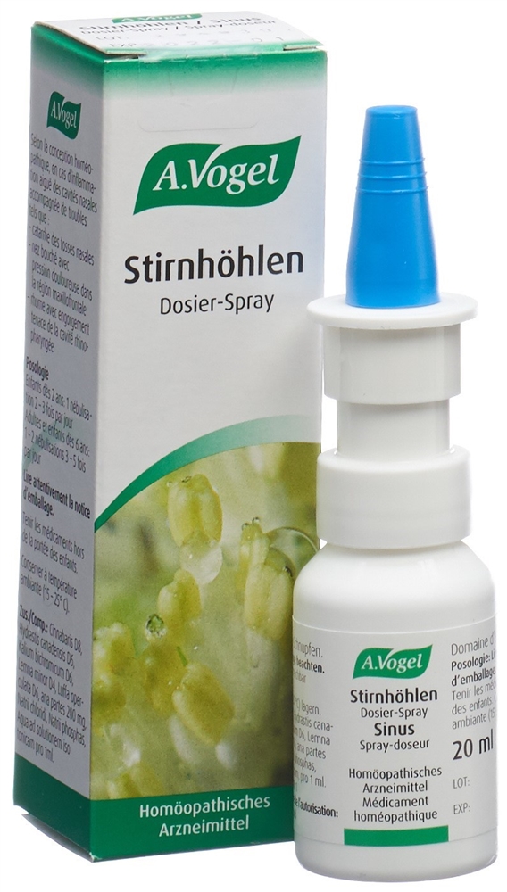A.Vogel Spray pour les sinus, Pulvéri nasale 20 ml