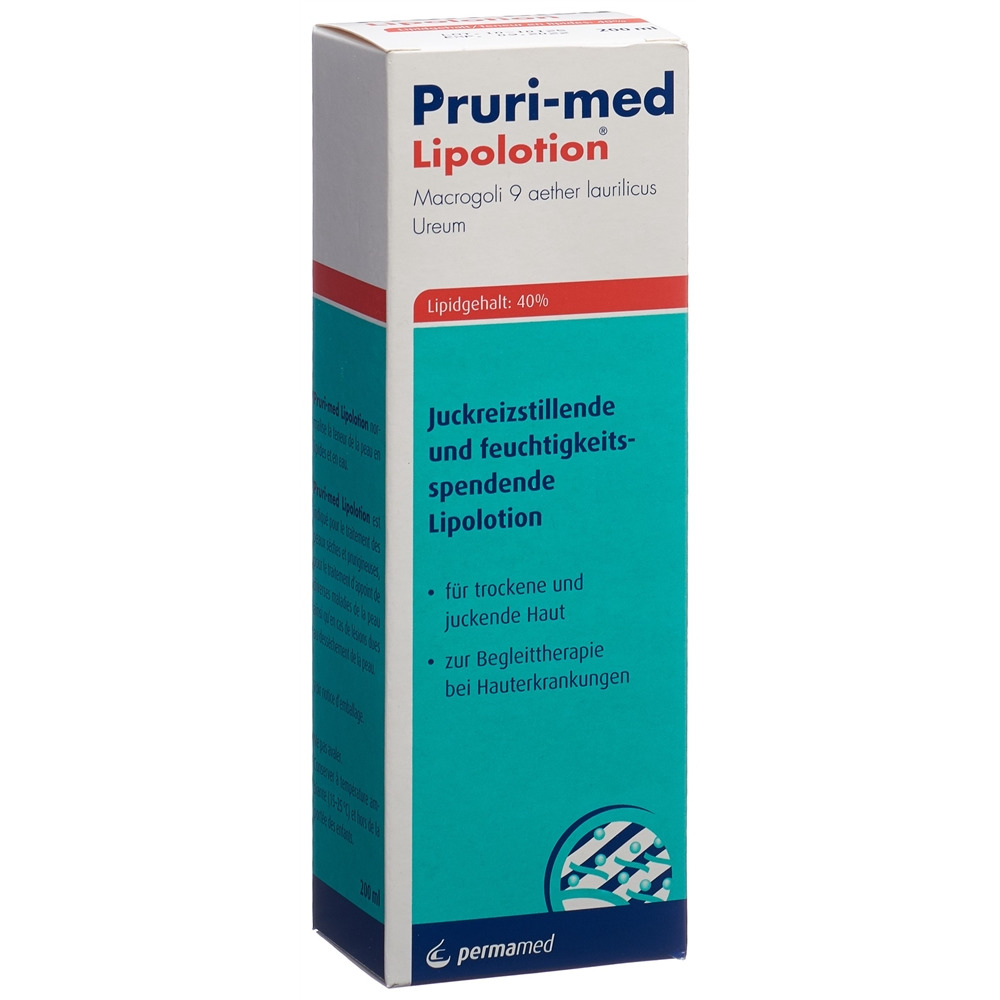 PRURI-MED Lipolotion sensitive tb 200 ml