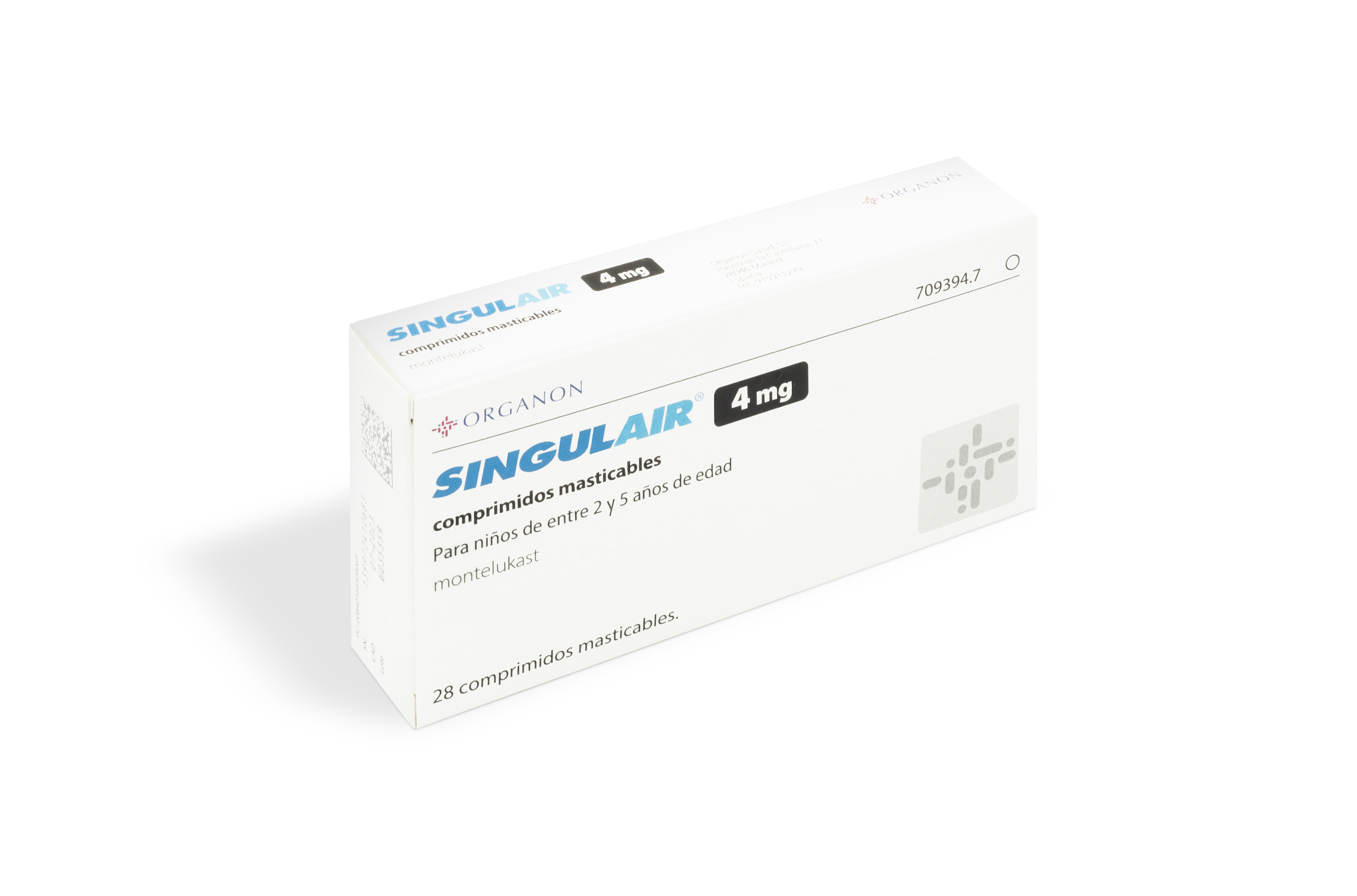 SINGULAIR gran 4 mg sach 28 pce