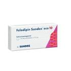 FELODIPINE Sandoz eco cpr ret 10 mg 100 pce