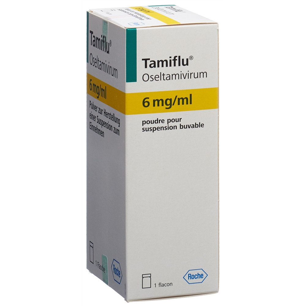 TAMIFLU pdr 6 mg/ml pour susp fl 13 g