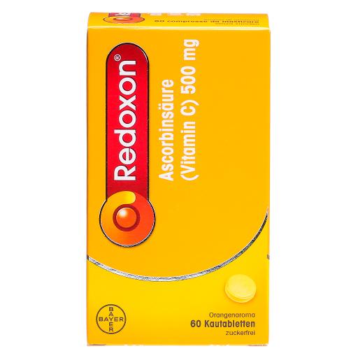 REDOXON cpr croquer 500 mg orange s sucre 60 pce