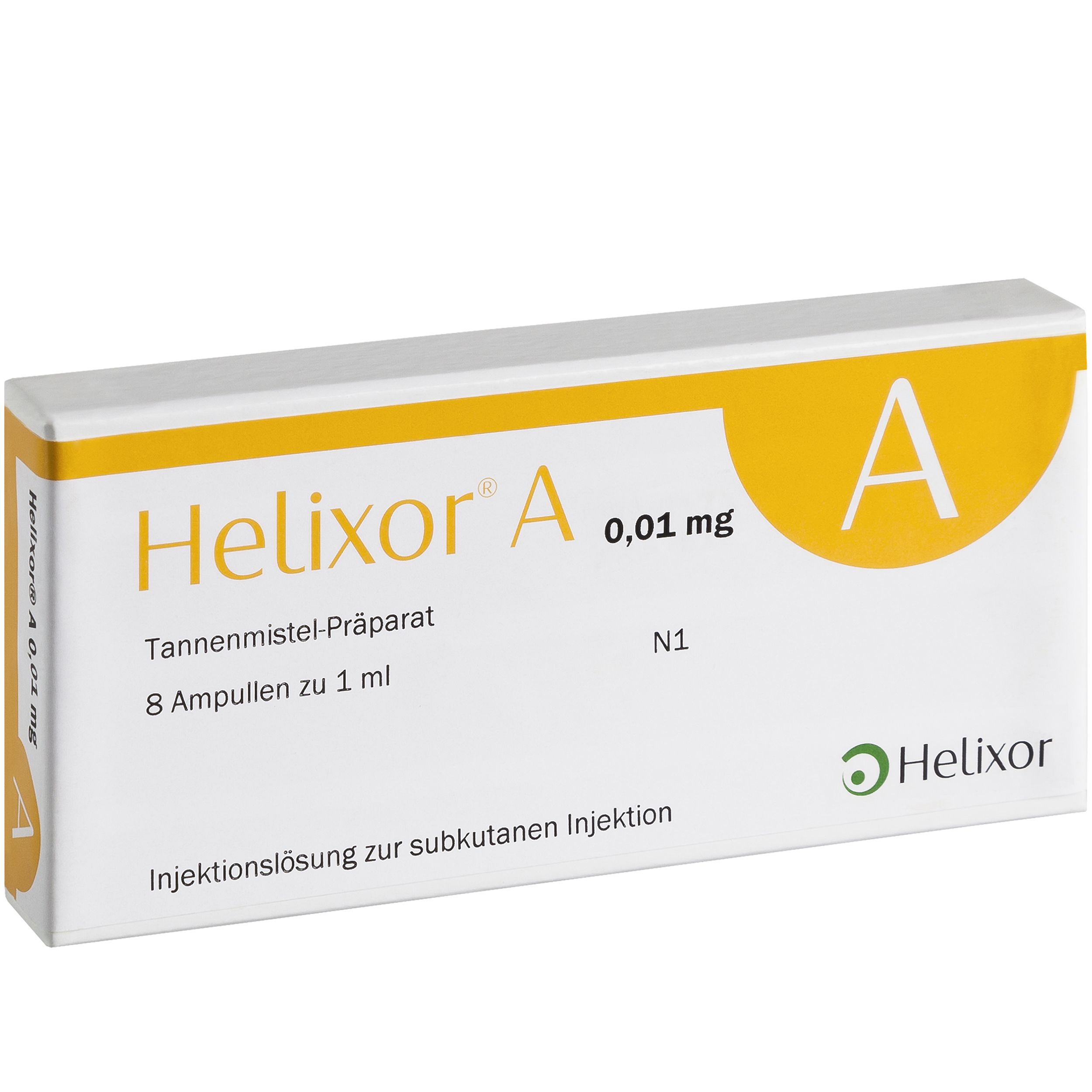 Helixor A 0,01 mg, Injektionslösung (s.c.)