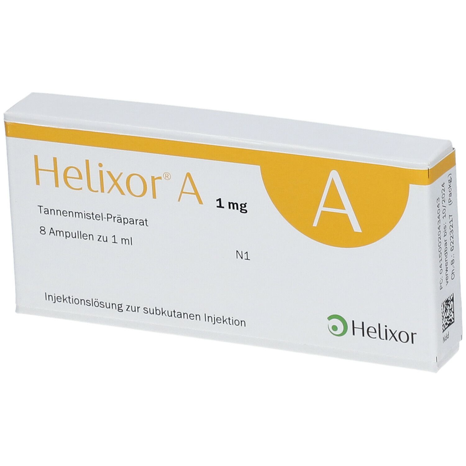 HELIXOR A sol inj 1 mg amp 8 pce