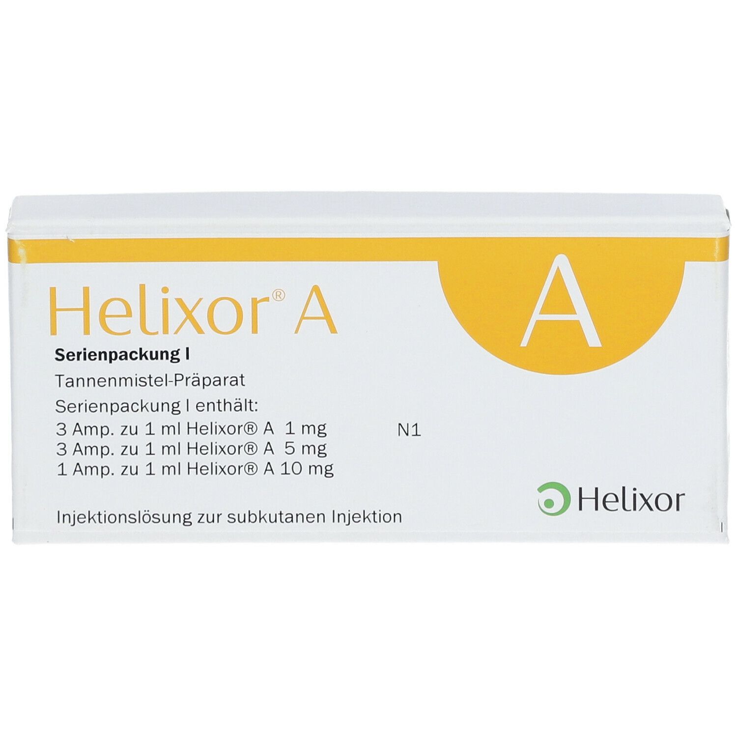 HELIXOR A série 1 sol inj amp 7 pce