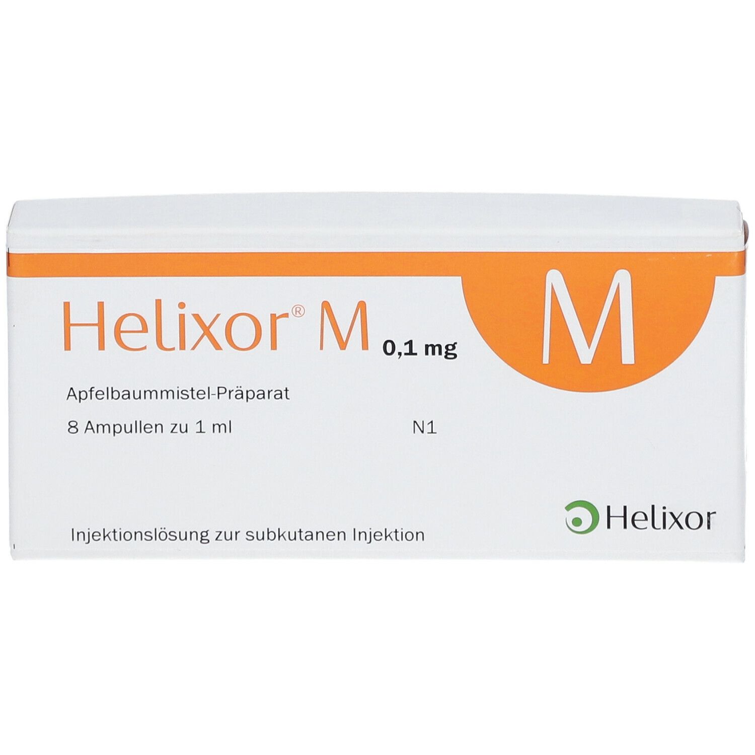 Helixor M 0,01 mg, Injektionslösung (s.c.)