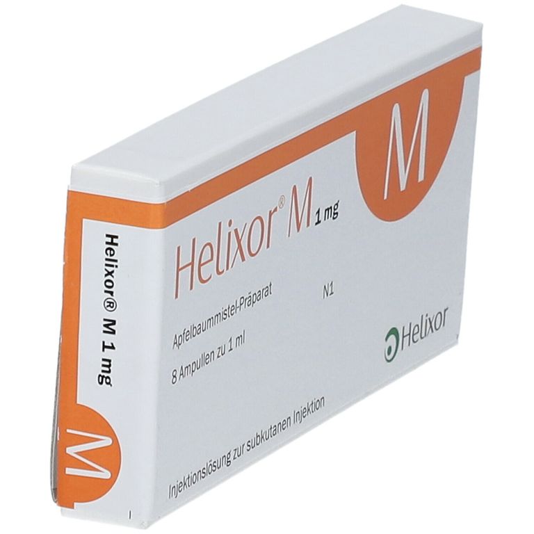 HELIXOR M sol inj 1 mg amp 8 pce