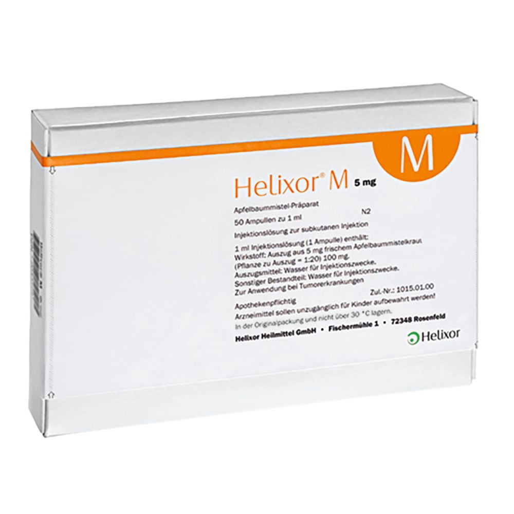HELIXOR M sol inj 5 mg amp 8 pce
