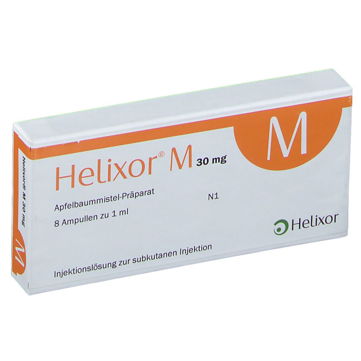 HELIXOR M sol inj 30 mg amp 8 pce