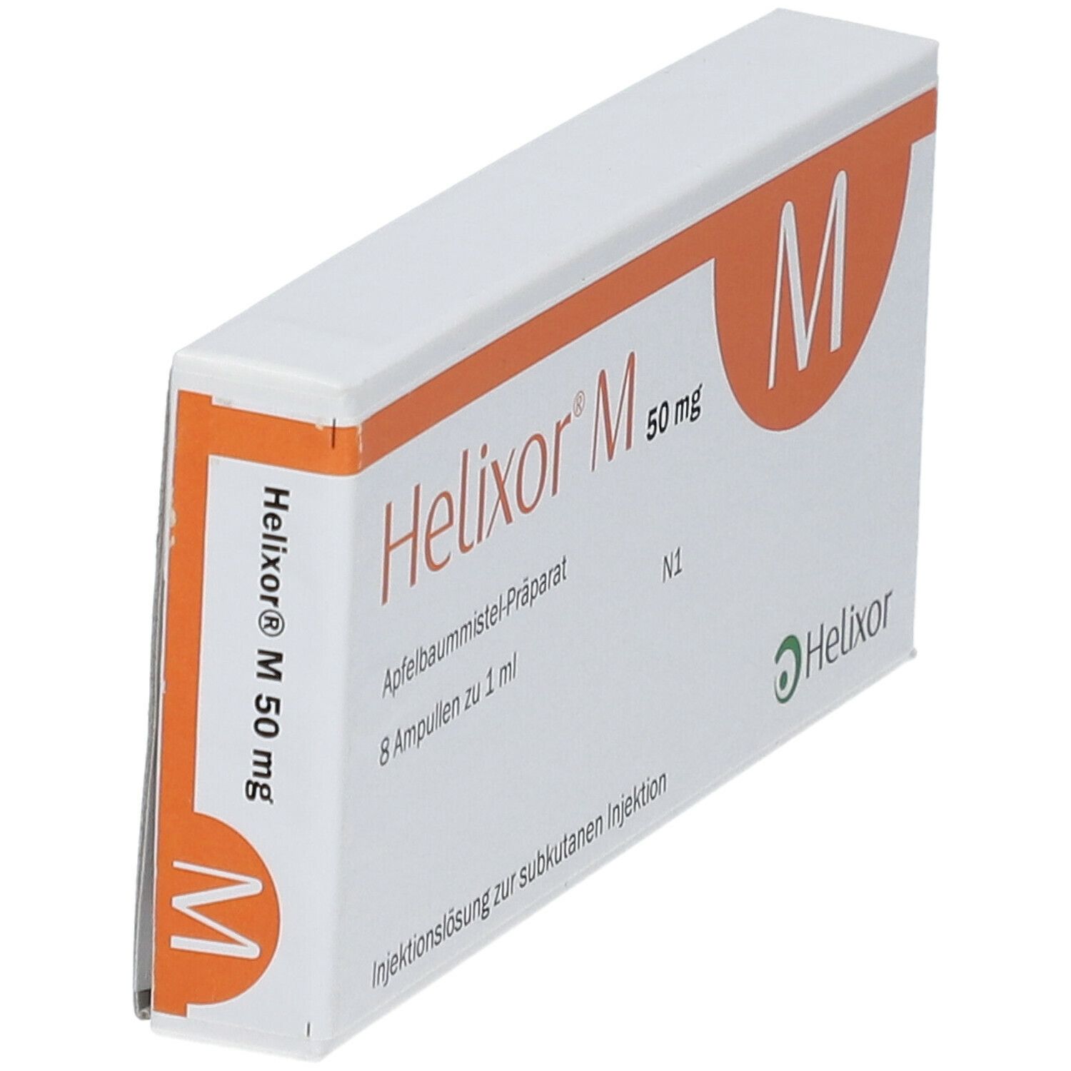 HELIXOR M sol inj 50 mg amp 8 pce