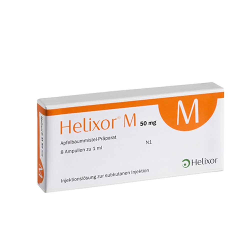 HELIXOR M sol inj 50 mg amp 8 pce
