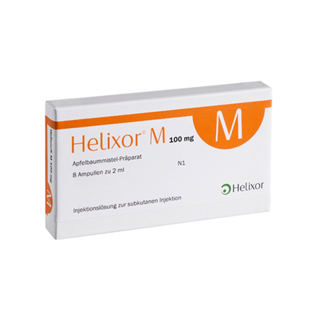 HELIXOR M sol inj 100 mg 8 amp 2 ml