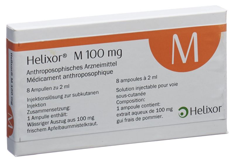 HELIXOR M sol inj 100 mg 8 amp 2 ml