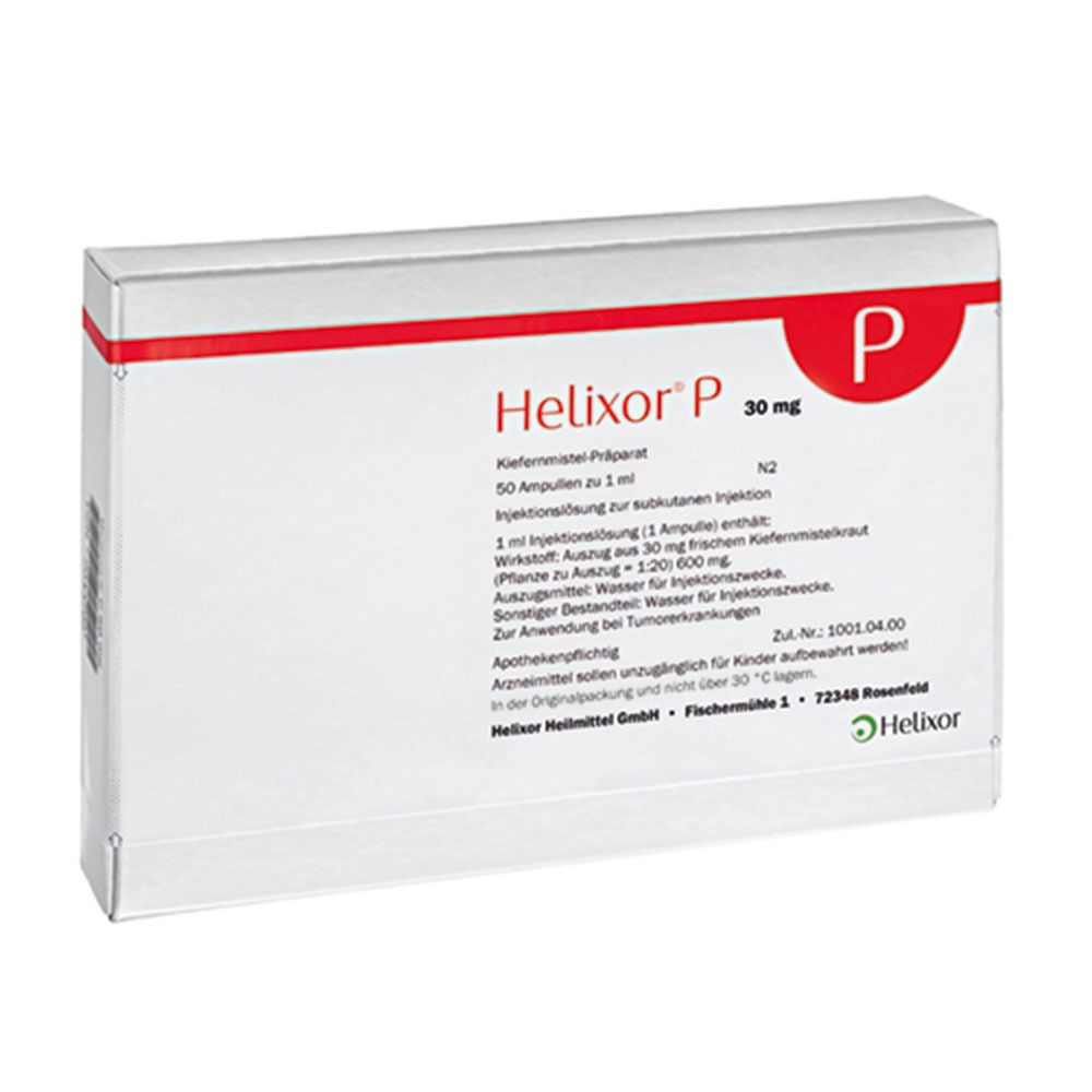 HELIXOR P sol inj 30 mg amp 8 pce